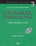 Grammar dimensions - platinum edition sb 3 with cd-rom - Cengage elt