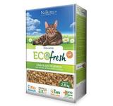 Granulado de madeira - Gatos - Ecofresh - 2 KG - Nutropica - Nutrópica