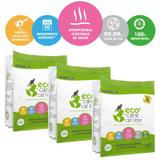 Granulado higiênico natural eco cane cat litter - 3 unidades