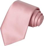 Gravata Slim Premium Rosa / Rosê - Gravatas do brasil