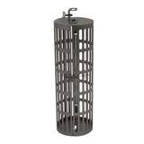Grelha Cesto Para Assar Coração e Petiscos Churrasco - Aço Inox - Wp connect