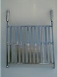 Grelha de inox barra chata 31,5x53cm - Arteinoxx