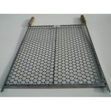 Grelha de inox tela moeda 50x70 - Arteinoxx