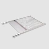 Grelha de inox tela moeda com area de apoio 60x41cm - Arteinoxx