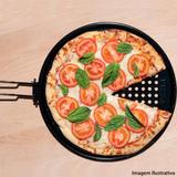 Grelha de Pizza Antiaderente PRANA Preta