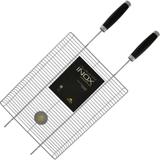 Grelha Inox Com Borda Segredos Do Chef Vertical (M) 40X50Cm Grilazer - Grillazer