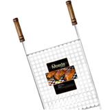 Grelha Moeda Bandeja Inox 50x40 cm Grilazer
