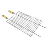 Grelha Simples Para Churrasqueira Em Inox G107i Lafatelli