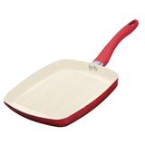 Grill Com Revestimento Cerâmico Class Ceramic 24Cm Vermelha - Class Home