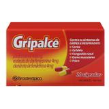 Gripalcê (paracetamol 400mg + maleato de clorfeniramina 4mg + cloridrato de fenilefrina 4mg) 20 Cápsulas - Brasterápica