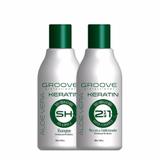 Groove Professional Kit Pós Química Aloe Vera Keratin 2x300