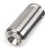 Growler Barril Inox 4 Litros Garrafão - Com Nota Fiscal - Metaltran