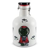 Growler Baviera Festival Cerveja 2L Mondoceram 25cmx13cmx14cm Branco