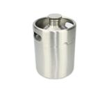 Growler Inox 2 Litros Mini Keg Barril - Coisaria