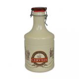 Growler Steel Festival Cerveja 2L Mondoceram 26,7cmx13,9cmx14,5cm Areia