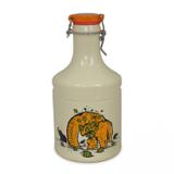 Growler Steel Festival Cerveja 2L Mondoceram 26,7cmx13,9cmx14,5cm Branco