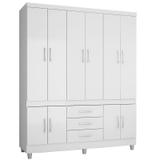 Guarda-Roupa Casal 10 Portas e 3 gavetas 18490- Araplac