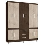 Guarda-Roupa Casal 10 Portas e 3 gavetas 18490- Araplac