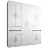 Guarda Roupa Casal 1430 10 Portas - Araplac