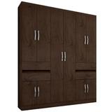 Guarda Roupa Casal 1430 10 Portas - Araplac