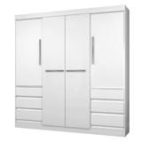 Guarda Roupa Casal 1477 4 Portas - Araplac