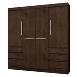 Guarda Roupa Casal 1477 4 Portas - Araplac