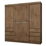 Guarda Roupa Casal 1477 4 Portas - Araplac