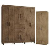 Guarda Roupa Casal 1950 e Armário Multiuso 6020 Demolição - Araplac