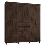 Guarda Roupa Casal 1950 Imbuia - Araplac