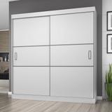 Guarda Roupa Casal 2 Portas 4 Gavetas Flex Color - Araplac