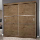 Guarda-Roupa Casal 2 Portas de Correr 4 gavetas 1940- Araplac
