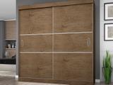 Guarda-roupa Casal 2 Portas de Correr 4 Gavetas - Araplac Star