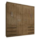 Guarda Roupa Casal 2177 6 Portas - Araplac