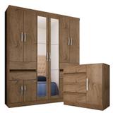 Guarda Roupa Casal 3430 e Cômoda 8000 Demolição - Araplac