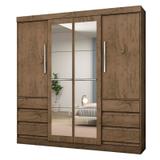 Guarda Roupa Casal 4 Portas 1577 Demolição - Araplac