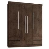 Guarda Roupa Casal 4 Portas 3400 Imbuia - Araplac