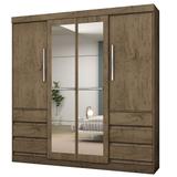 Guarda Roupa Casal 4 Portas 6 Gavetas Demolição 1577 Araplac