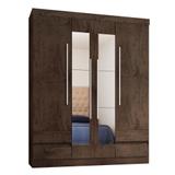 Guarda Roupa Casal 4400 4 Portas com Espelho - Araplac