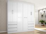 Guarda-roupa Casal 6 Portas 6 Gavetas - Araplac Bento