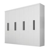 Guarda Roupa Casal 8 Portas 1684 Branco - Araplac