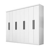 Guarda Roupa Casal 8 Portas Branco 1684 Araplac