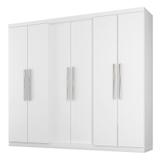 Guarda-roupa Casal com 6 Portas e 4 Gavetas 6000-Araplac