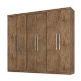 Guarda-roupa Casal com 6 Portas e 4 Gavetas 6000-Araplac