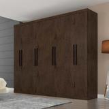 Guarda-roupa Casal com 8 Portas e 4 Gavetas 1684-Araplac