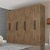 Guarda-roupa Casal com 8 Portas e 4 Gavetas 1684-Araplac