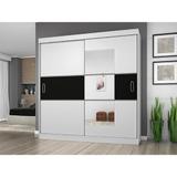 Guarda-Roupa Casal GR2040 2 Portas de Correr Ideal Flex Araplac