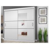 Guarda-Roupa Casal GR2040 2 Portas de Correr Ideal Flex Araplac