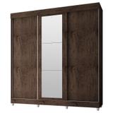 Guarda Roupa Casal Launch 9300 Imbuia Flex Araplac