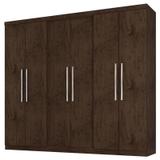 Guarda Roupa Casal Prime 6000 Imbuia Araplac