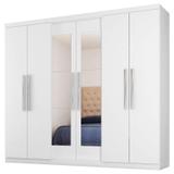 Guarda Roupa Casal Prime 7000 Branco Araplac